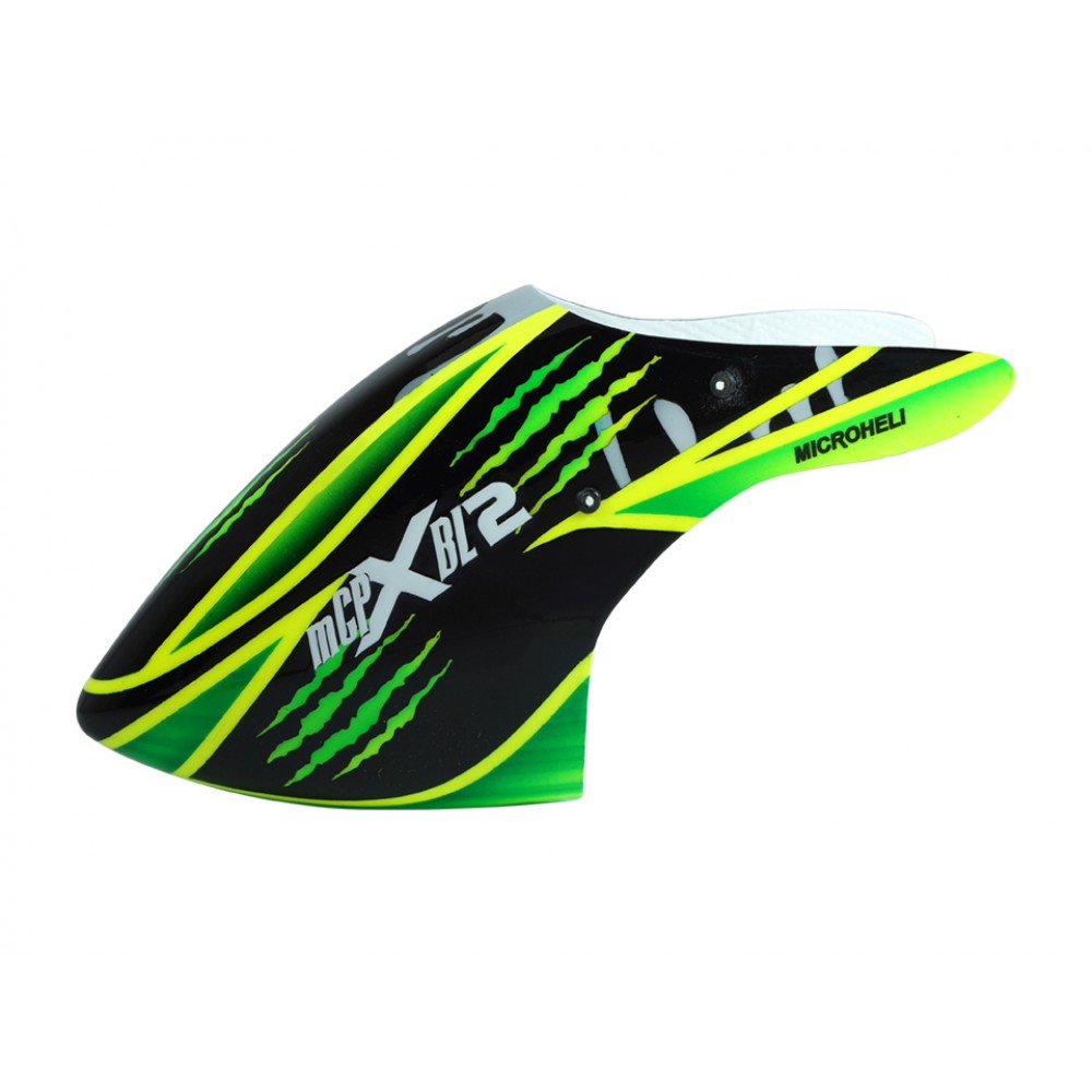 Airbrush Fiberglass Green Scratch Canopy - BLADE MCPX BL2 Airbrush Fiberglass Green Scratch Canopy - BLADE MCPX BL2