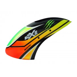 Airbrush Carbon Fiber Speedy Scratch Canopy - BLADE MCPX BL / BL2 Airbrush Carbon Fiber Speedy Scratch Canopy - BLADE MCPX BL / BL2