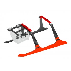 Low Profile Carbon Fiber Landing Gear w/ Adjustable Battery Mount (RED) - BLADE MCPX BL2 Low Profile Carbon Fiber Landing Gear w/ Adjustable Battery Mount (RED) - BLADE MCPX BL2