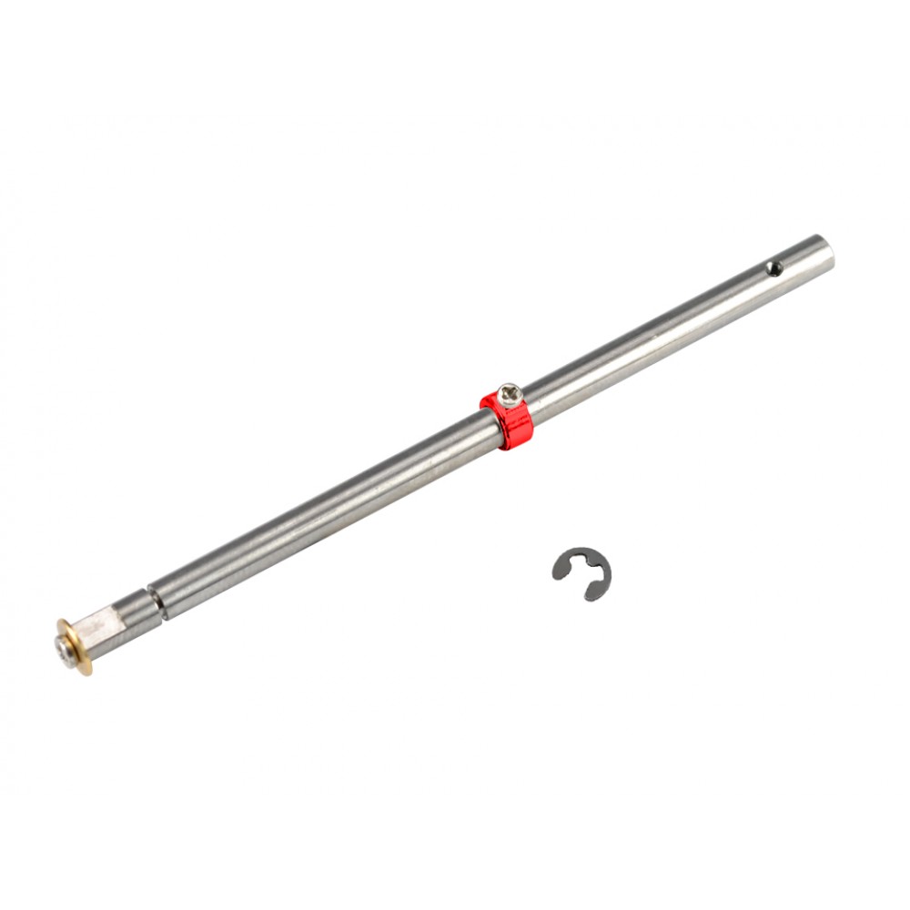 Titanium Main Shaft (RED) - BLADE MCPX BL2 Titanium Main Shaft (RED) - BLADE MCPX BL2