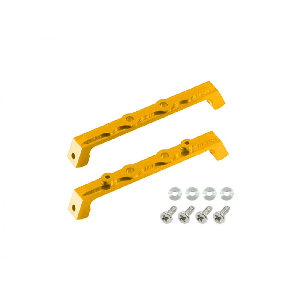 Aluminum Landing Gear Support (GOLD)(for MICROHELI Landing Gear BLADE MCPX BL2) Aluminum Landing Gear Support (GOLD)(for MICROHELI Landing Gear BLADE MCPX BL2)