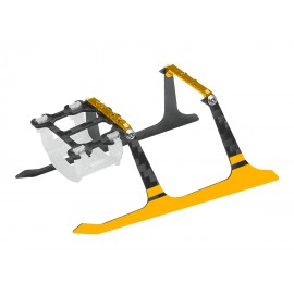 Low Profile Carbon Fiber Landing Gear w/ Adjustable Battery Mount (GOLD) - BLADE MCPX BL2 Low Profile Carbon Fiber Landing Gear w/ Adjustable Battery Mount (GOLD) - BLADE MCPX BL2