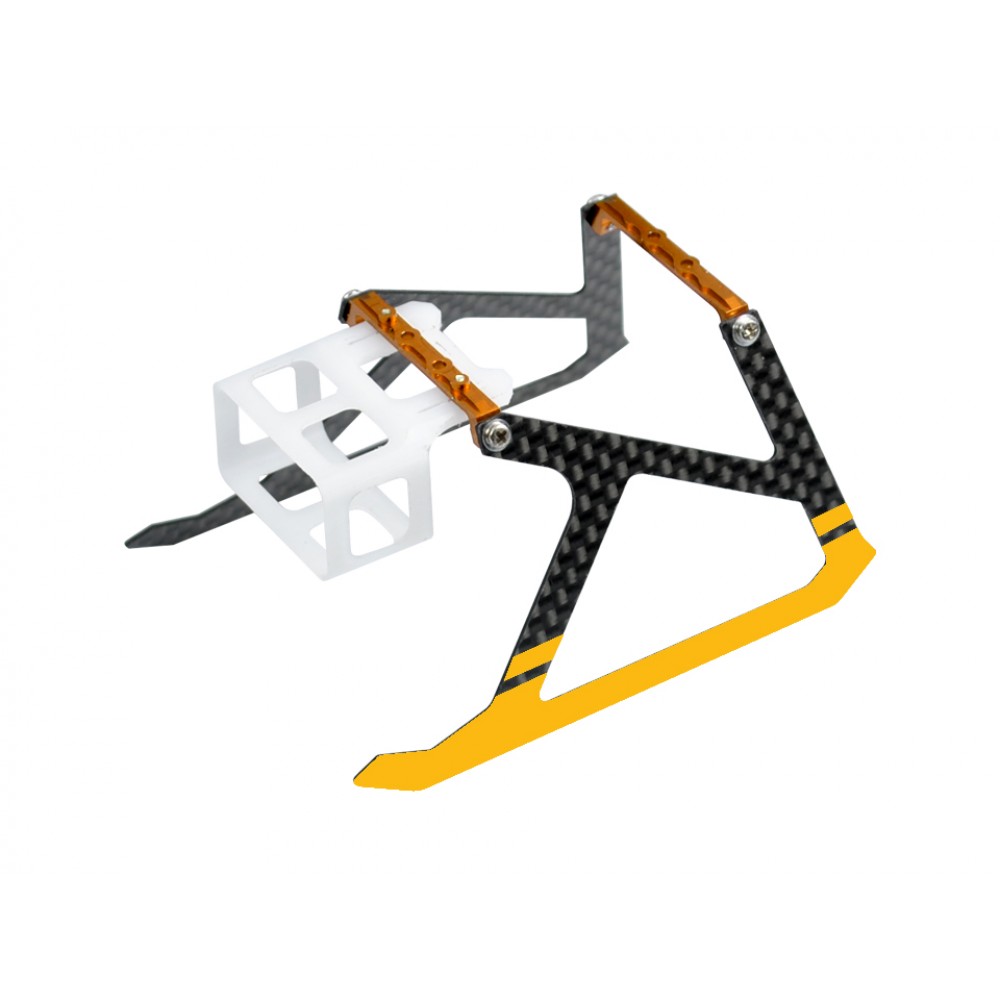 Aluminum/Carbon Fiber Landing Gear (GOLD) - BLADE MCPX BL2 Aluminum/Carbon Fiber Landing Gear (GOLD) - BLADE MCPX BL2