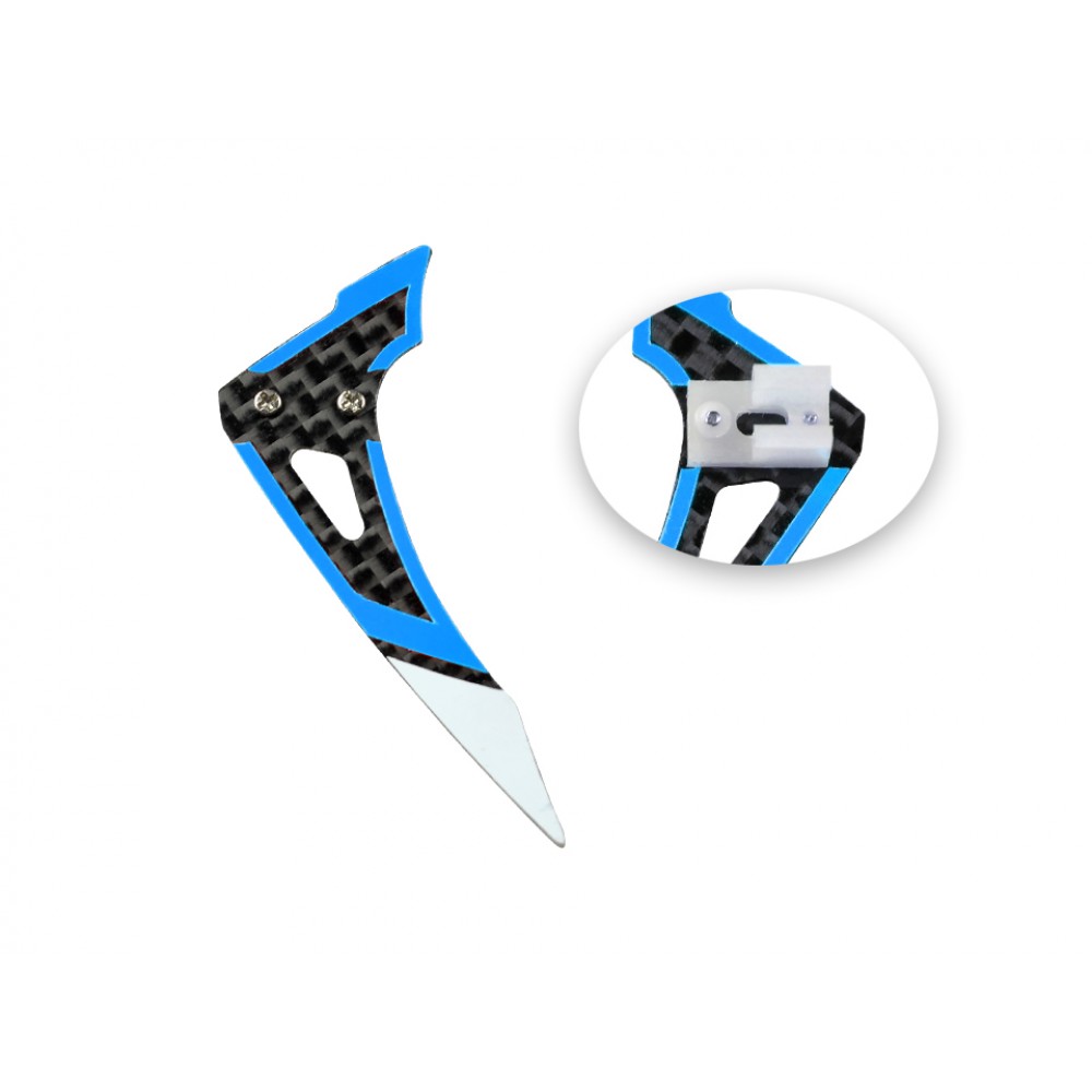 Carbon Fiber Vertical Fin set (BL) - BLADE MCPX BL2
