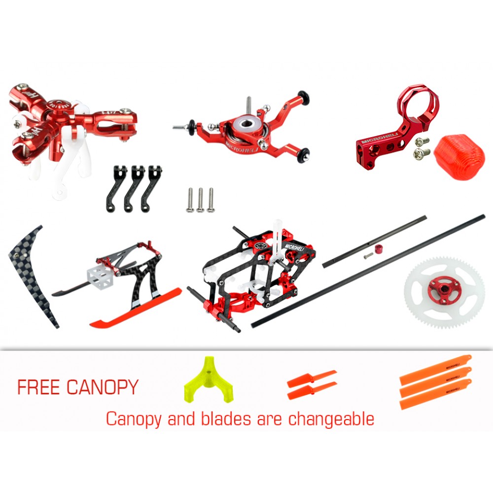 CNC Triple Blades Performance Package (RED) - BLADE NANO S2 / S3