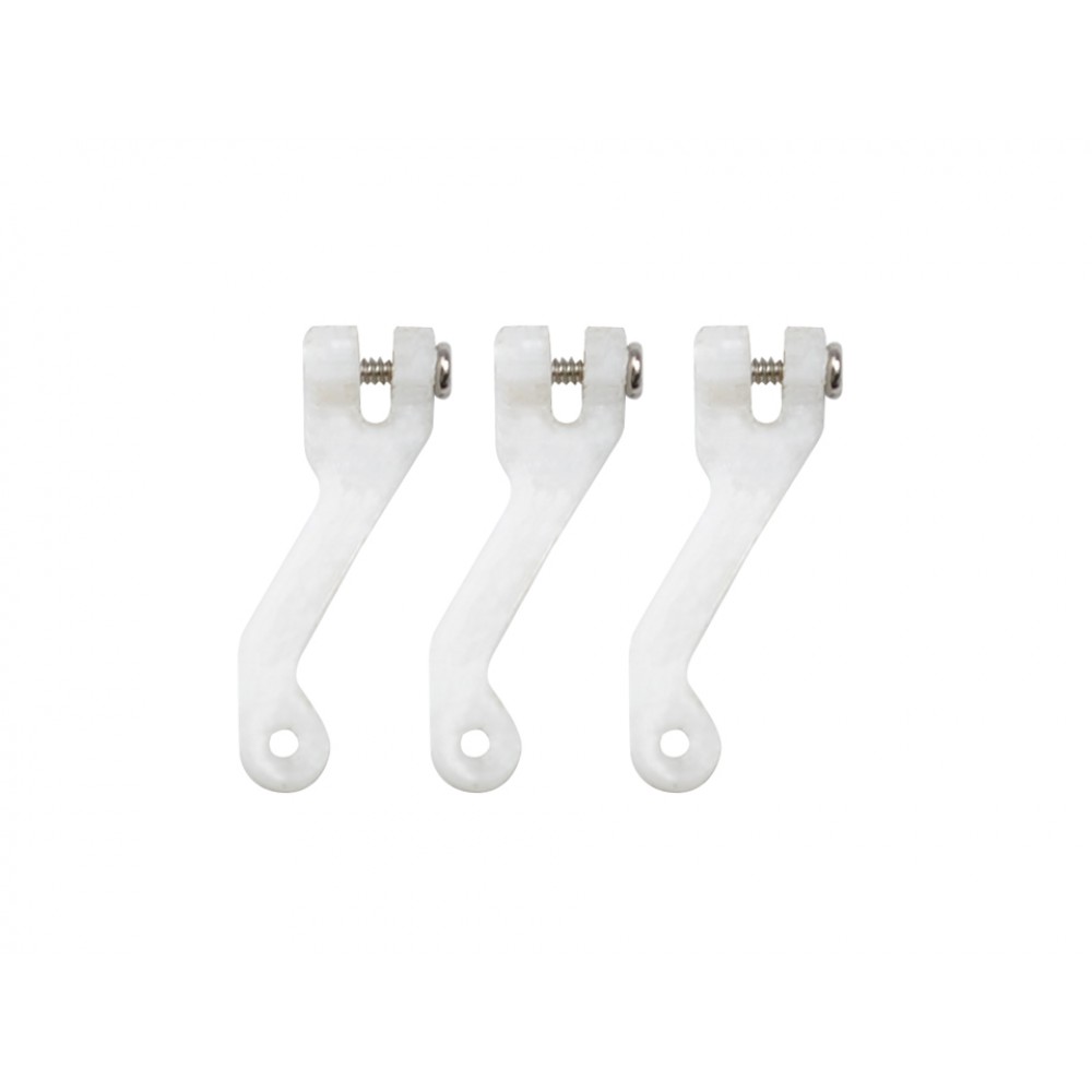 Plastic Tri-Blade Linkage Swashplate Arm (for Triple Blade series) Plastic Tri-Blade Linkage Swashplate Arm (for Triple Blade series)