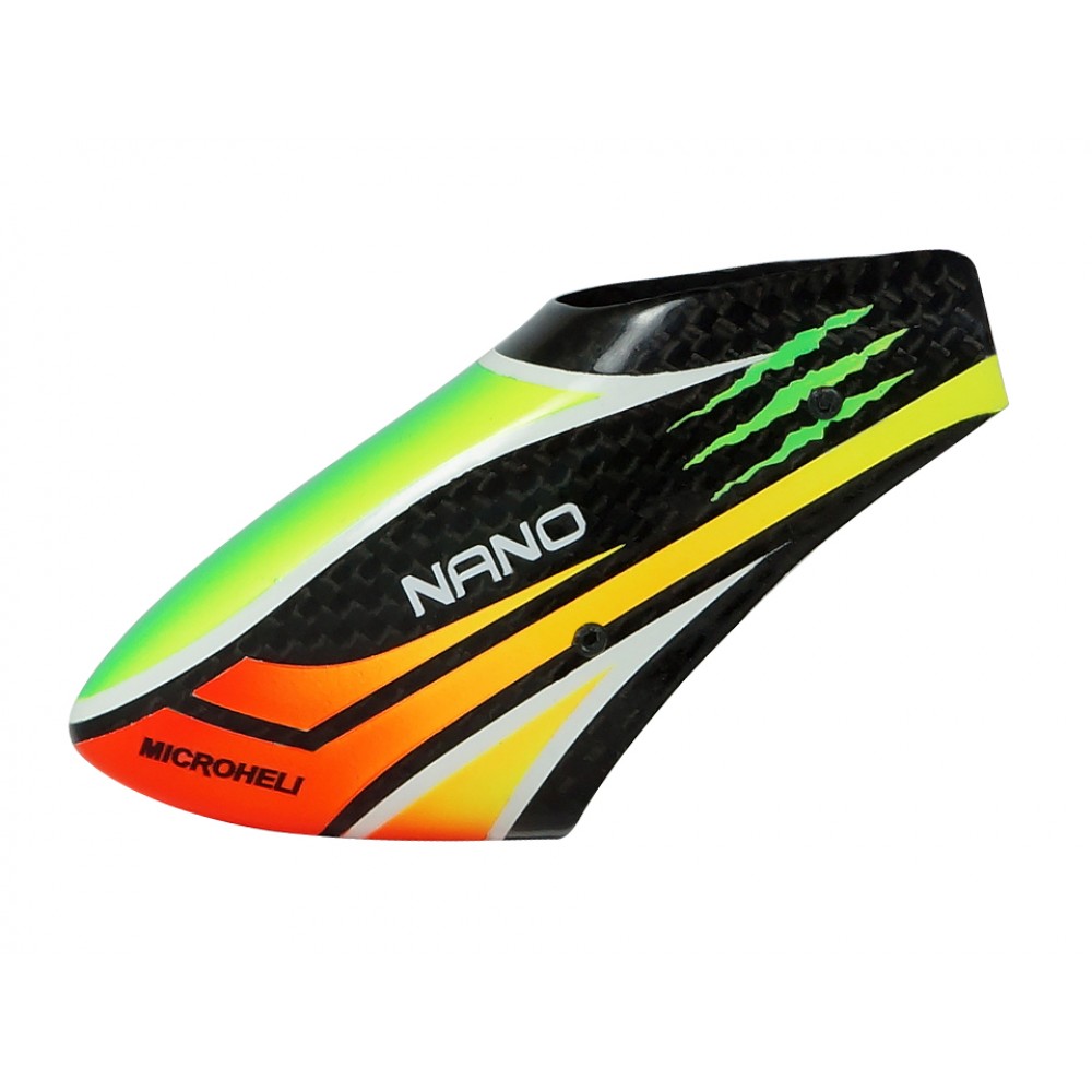 Airbrush Carbon Fiber Speedy Scratch Canopy - BLADE NANO CPX / S2 / S3 Airbrush Carbon Fiber Speedy Scratch Canopy - BLADE NANO CPX / S2 / S3