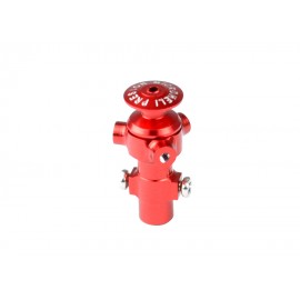 CNC Aluminum Tri-Blade Main Rotor w/ Button (RED)(for Triple Blade series)