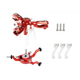 CNC Aluminum Triple Blade Conversion Set (RED)(For MH-NAS2101T Series)