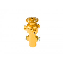 CNC Aluminum Tri-Blade Main Rotor w/ Button (GOLD)(for Triple Blade series)