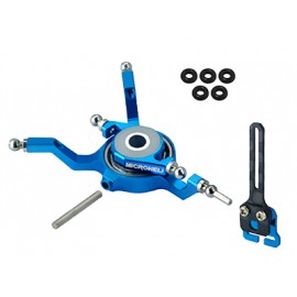 Aluminum Swashplate w/ Anti-Rotation Guide (BLUE) - BLADE NANO CPX / CPS / S2 / S3 Aluminum Swashplate w/ Anti-Rotation Guide (BLUE) - BLADE NANO CPX / CPS / S2 / S3