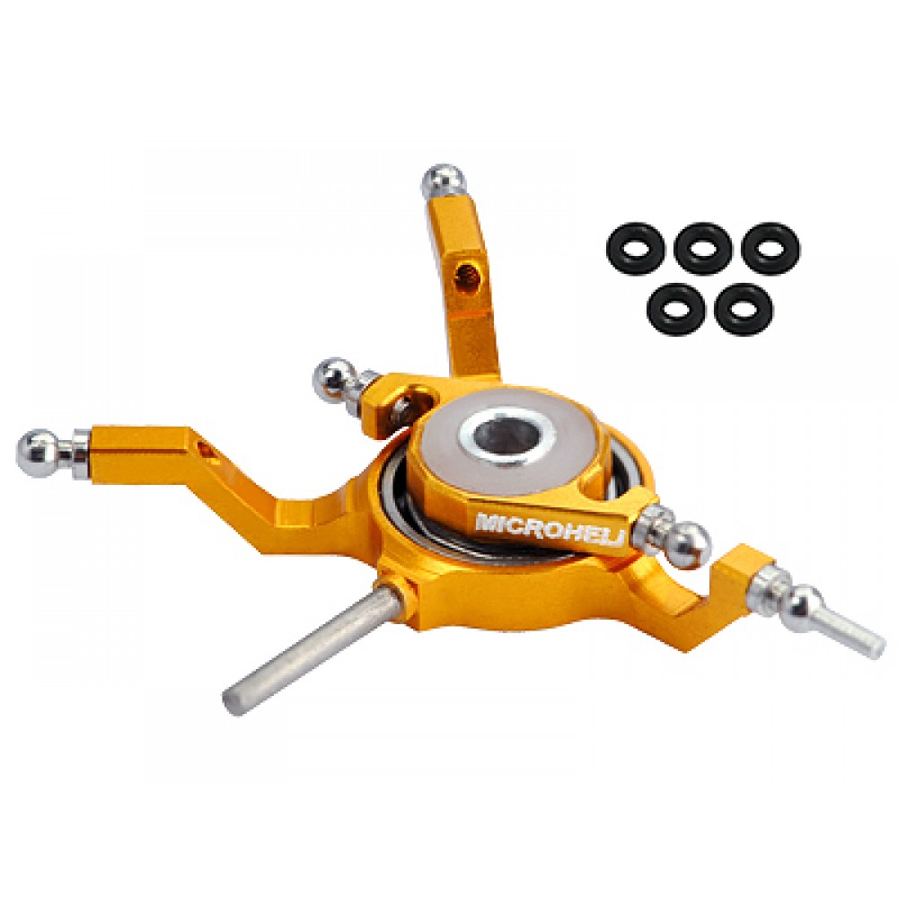 Precision CNC Aluminum Swashplate (GOLD) - BLADE NANO CPX / CPS / S2 / S3 Precision CNC Aluminum Swashplate (GOLD) - BLADE NANO CPX / CPS / S2 / S3