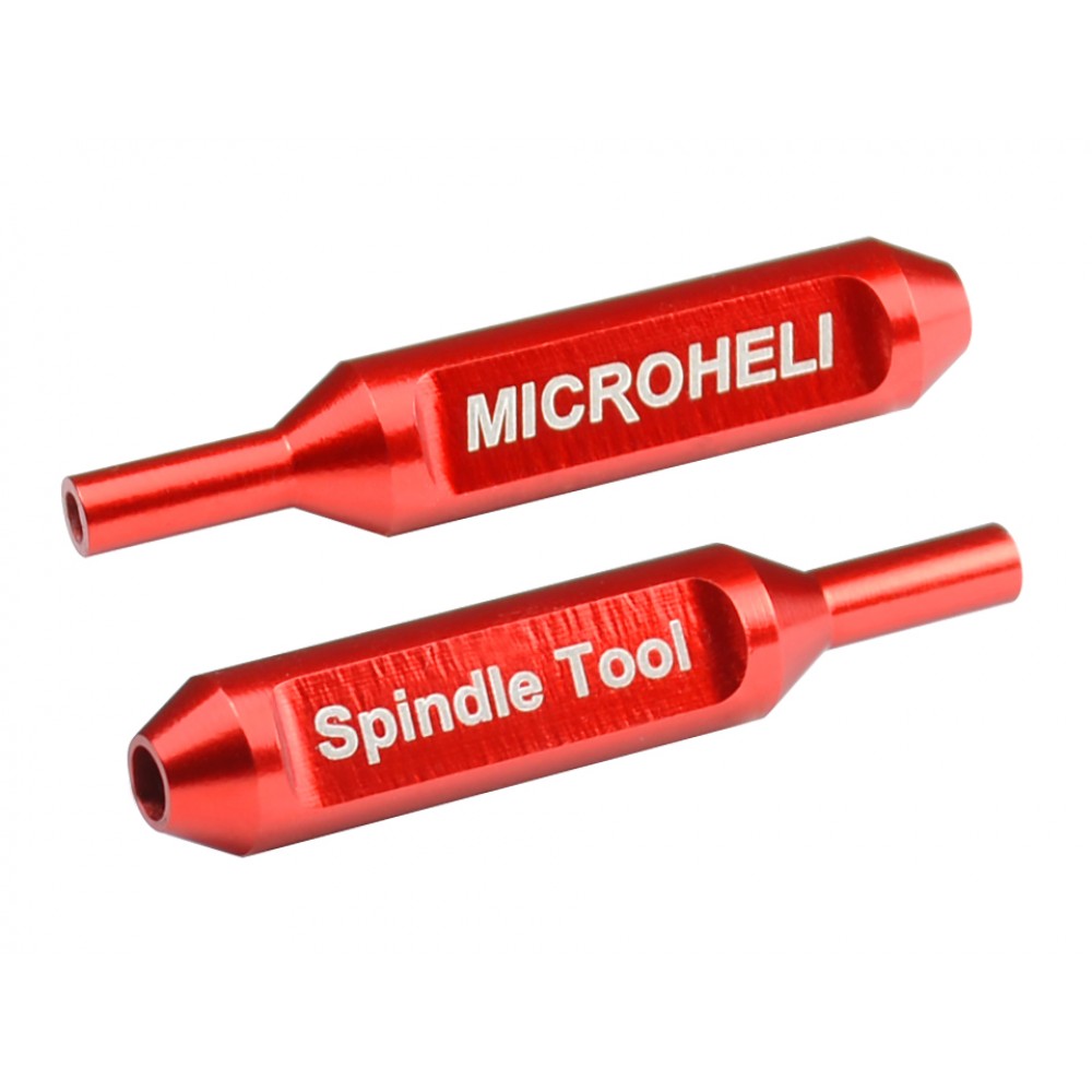 Aluminum Spindle Shaft Tool set (RED) - BLADE NANO CPX / CPS / S2 / S3