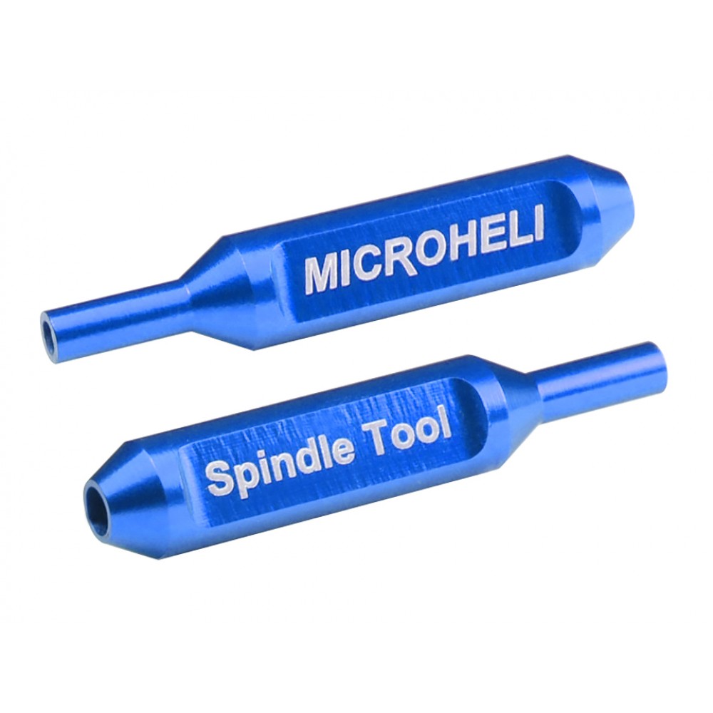 Aluminum Spindle Shaft Tool set (BLUE) - BLADE NANO CPX / CPS / S2 / S3
