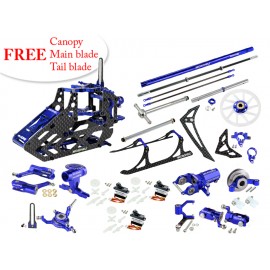 CNC Blade 180 CFX Performance Combo Package (BLUE/PURPLE) - BLADE 180 CFX