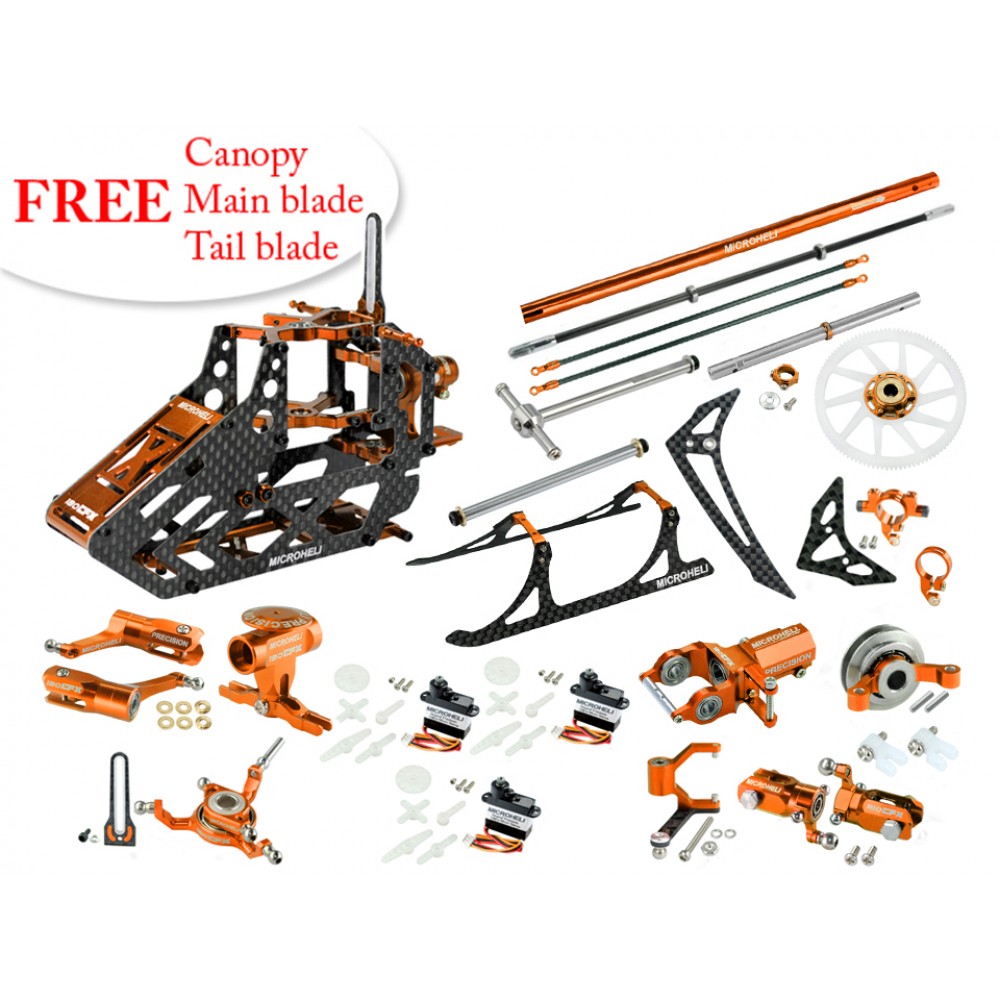 CNC Blade 180 CFX Performance Combo Package (ORANGE) - BLADE 180 CFX CNC Blade 180 CFX Performance Combo Package (ORANGE) - BLADE 180 CFX