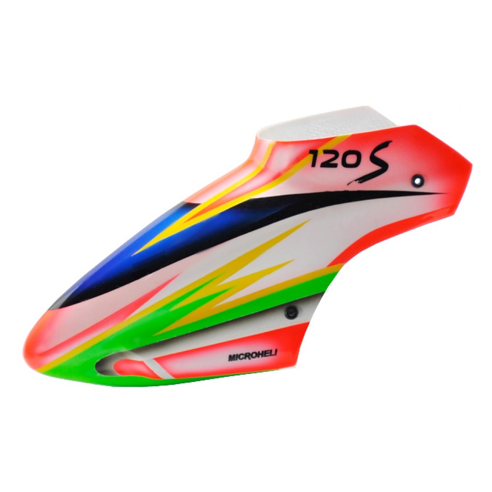 Airbrush Fiberglass Maxga Canopy - BLADE 120 S / S2 Airbrush Fiberglass Maxga Canopy - BLADE 120 S / S2