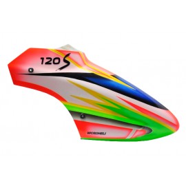 Airbrush Fiberglass Maxga Canopy - BLADE 120 S / S2 Airbrush Fiberglass Maxga Canopy - BLADE 120 S / S2