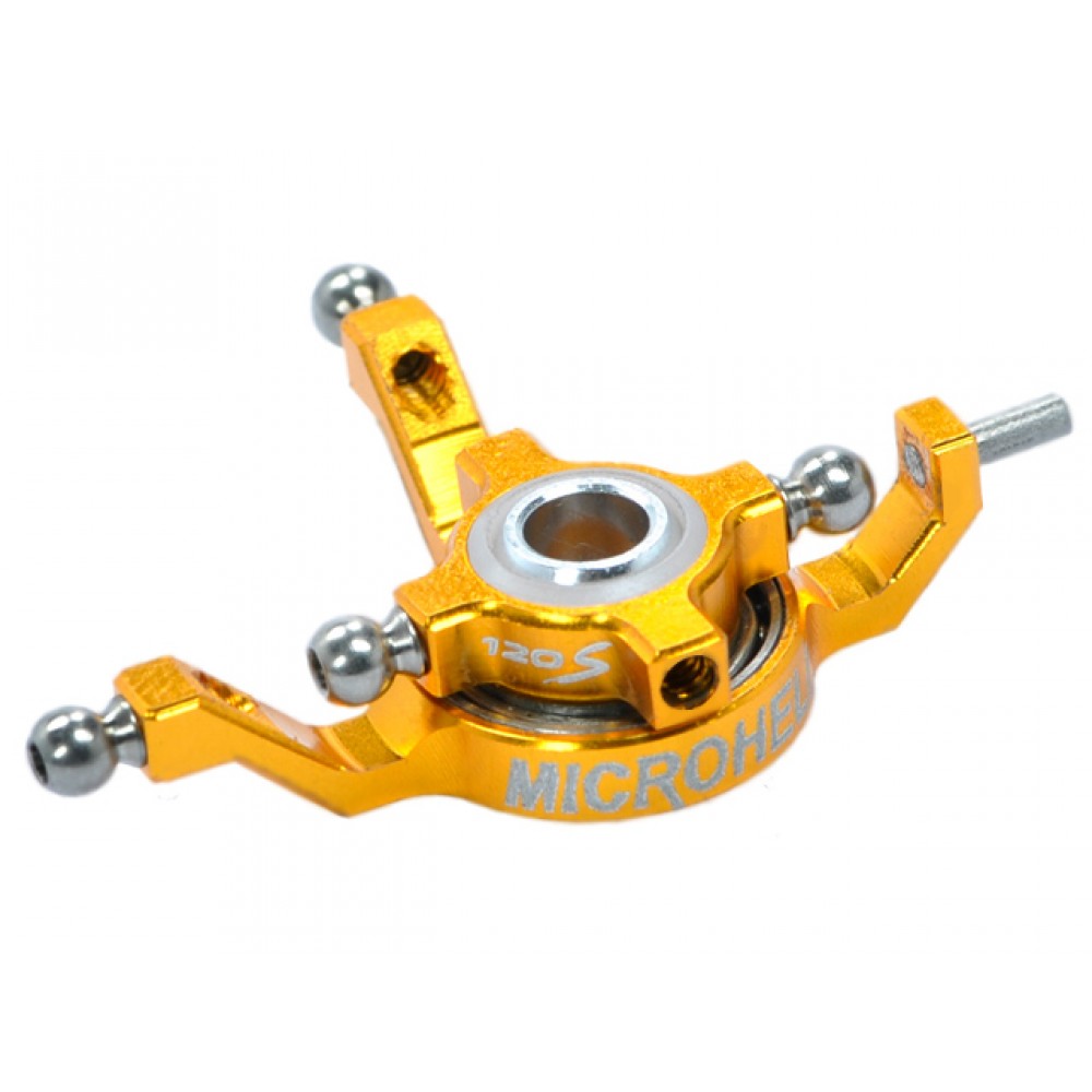 Precision CNC Titanium X Swashplate (GOLD) - BLADE 120 S / S2 Precision CNC Titanium X Swashplate (GOLD) - BLADE 120 S / S2