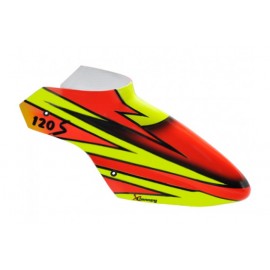 XCanopy Airbrush Fiberglass Red Blade Canopy - BLADE 120 S / S2 XCanopy Airbrush Fiberglass Red Blade Canopy - BLADE 120 S / S2