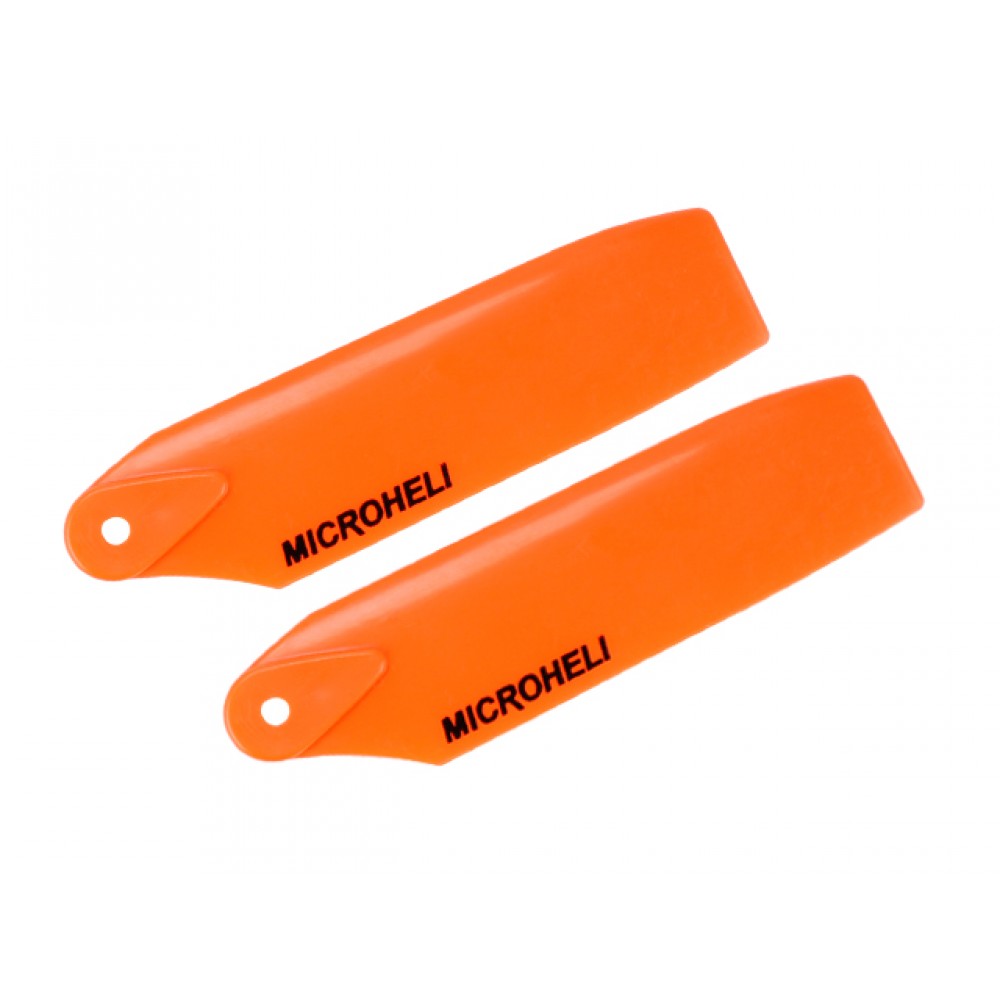Plastic Tail Blade 73mm (ORANGE) Plastic Tail Blade 73mm (ORANGE)