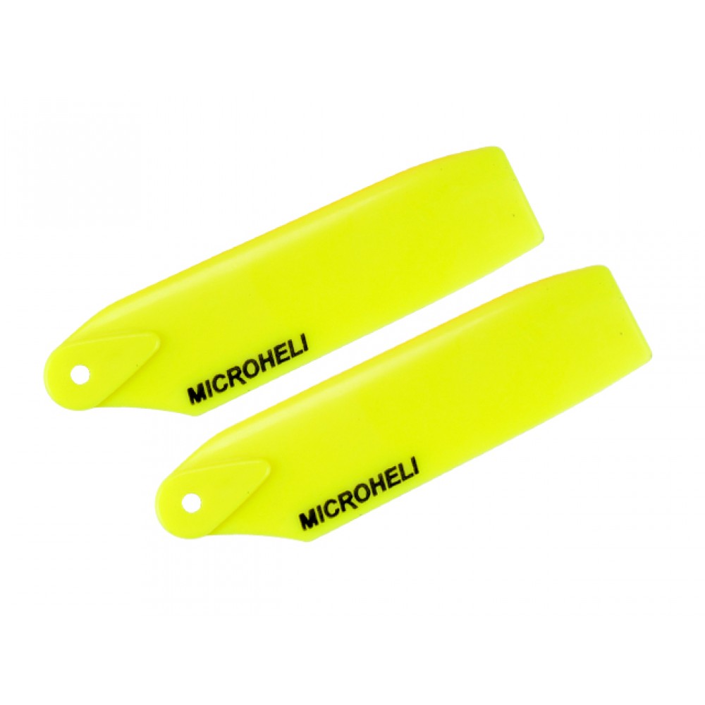 Plastic Tail Blade 73mm (YELLOW) Plastic Tail Blade 73mm (YELLOW)