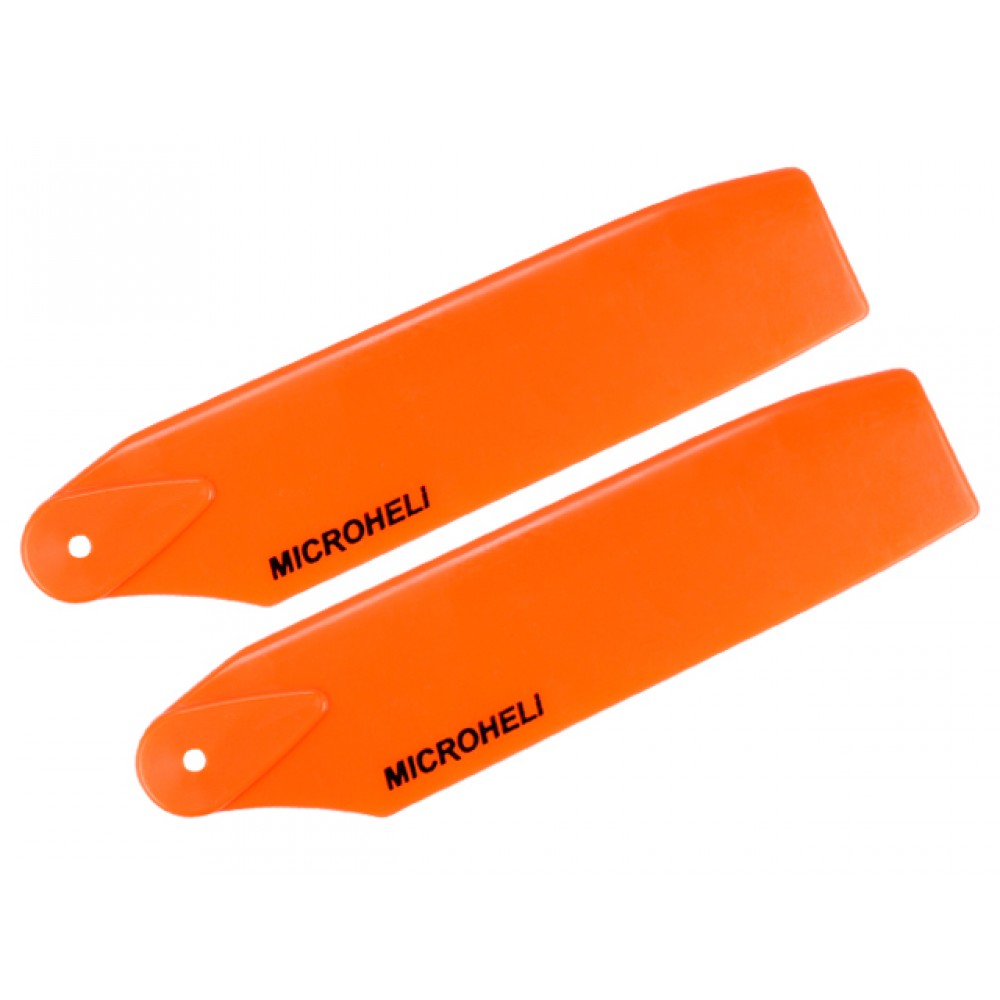 Plastic Tail Blade 101mm (ORANGE) Plastic Tail Blade 101mm (ORANGE)