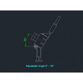 Adjustable Camera Mount (ORANGE) - BABYHAWK 85mm Adjustable Camera Mount (ORANGE) - BABYHAWK 85mm