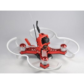 CNC Aluminum Carbon Fiber Frame (RED) - BABYHAWK 85mm CNC Aluminum Carbon Fiber Frame (RED) - BABYHAWK 85mm