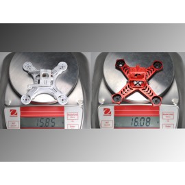 CNC Aluminum Carbon Fiber Frame (RED) - BABYHAWK 85mm CNC Aluminum Carbon Fiber Frame (RED) - BABYHAWK 85mm