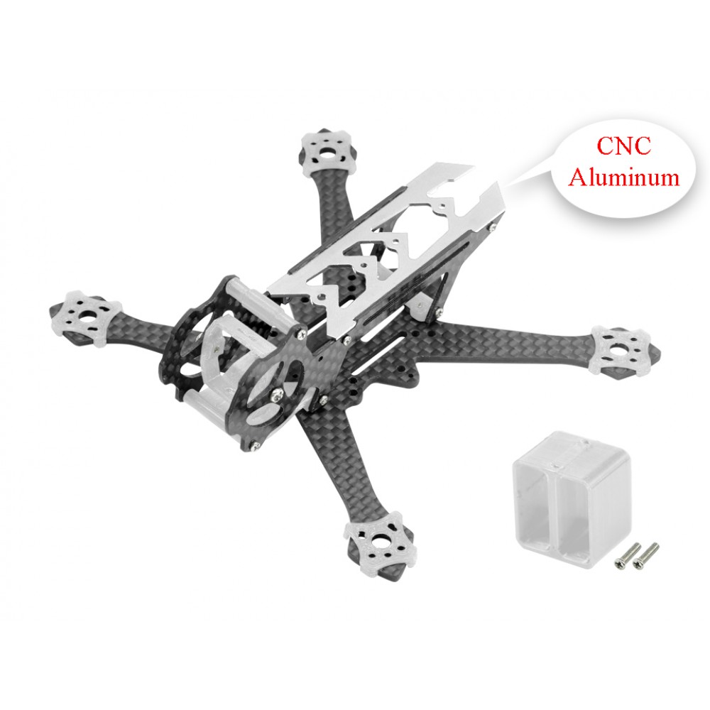 Aluminum Carbon Fiber Frame - EMAX Tinyhawk / Tinyhawk II Freestyle Aluminum Carbon Fiber Frame - EMAX Tinyhawk / Tinyhawk II Freestyle