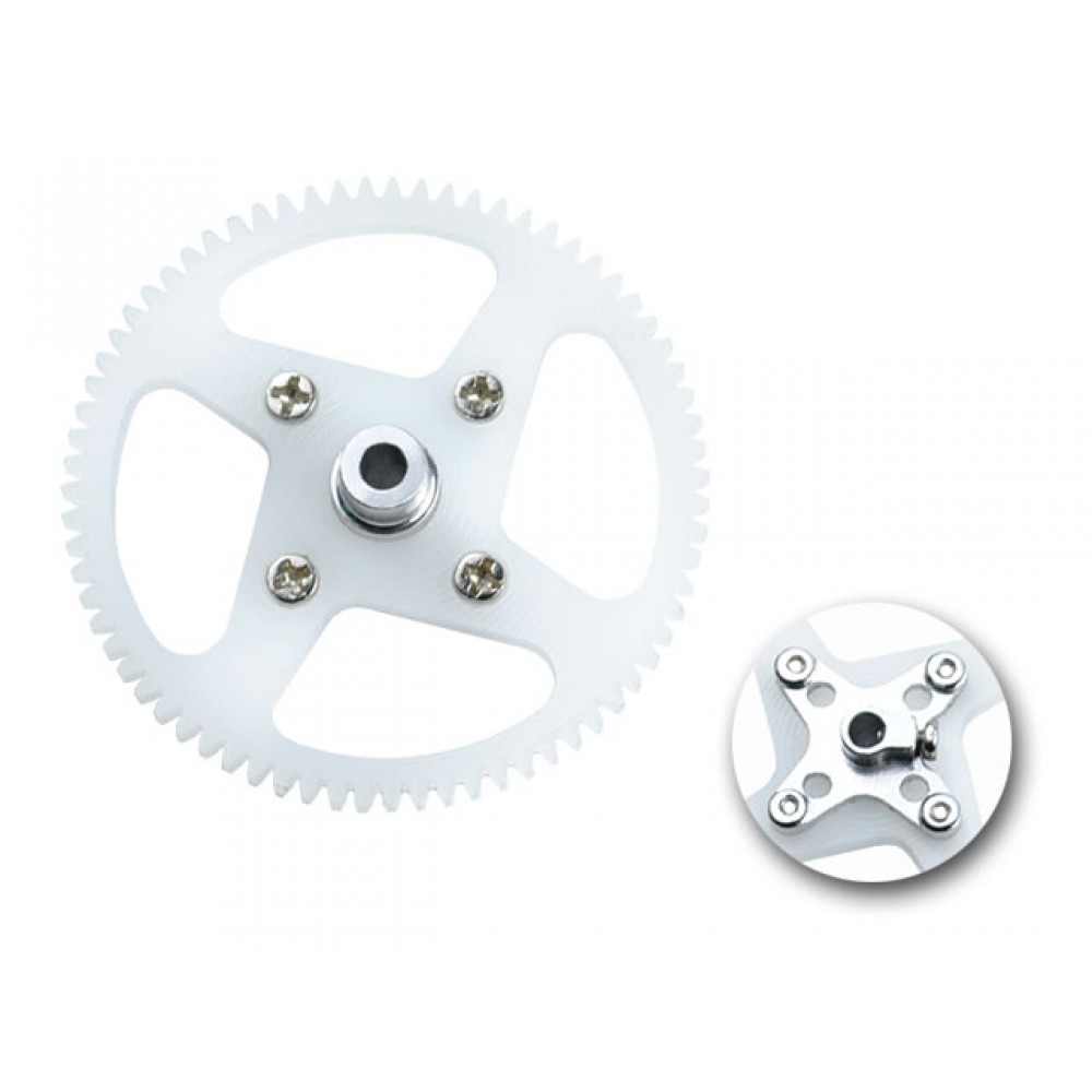 CNC Delrin Main Gear w/Hub Set - ESKY 150X / BLADE 70 S CNC Delrin Main Gear w/Hub Set - ESKY 150X / BLADE 70 S