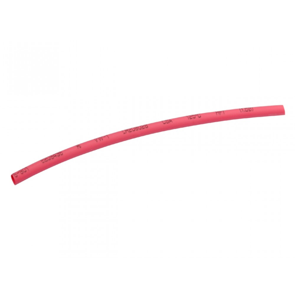 1.5mm High Ratio Heat Shrink Tubing 50cm Length (RED) 1.5mm High Ratio Heat Shrink Tubing 50cm Length (RED)