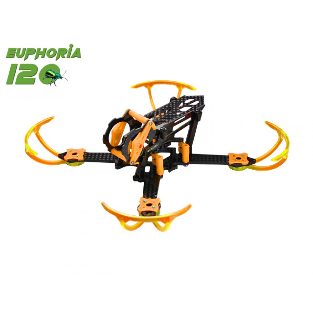 EUPHORIA 120 Racing Frame Kit (ORANGE) EUPHORIA 120 Racing Frame Kit (ORANGE)