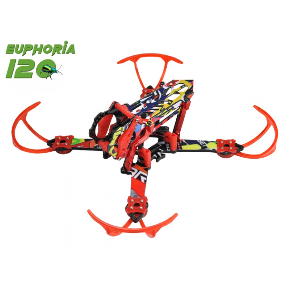 EUPHORIA 120 Racing Frame Kit (RED) EUPHORIA 120 Racing Frame Kit (RED)