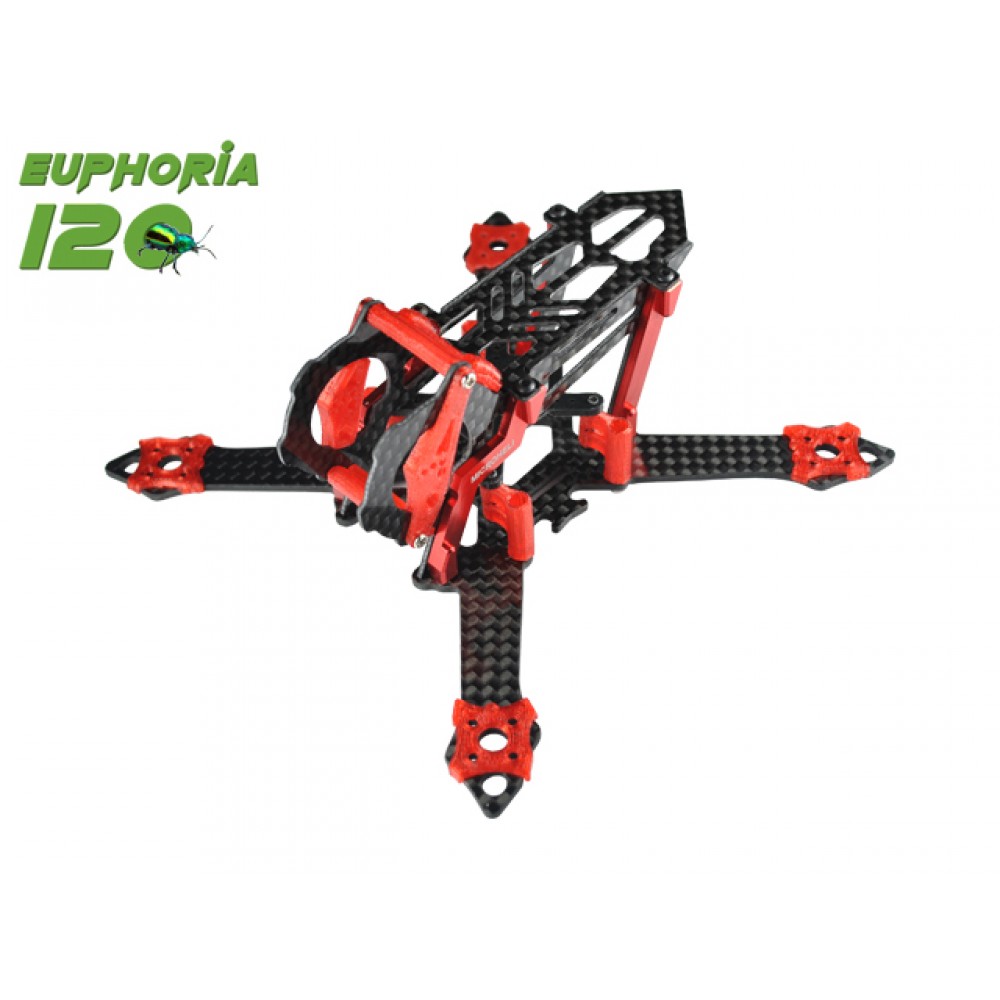 EUPHORIA 120 Racing Frame Kit (RED) EUPHORIA 120 Racing Frame Kit (RED)