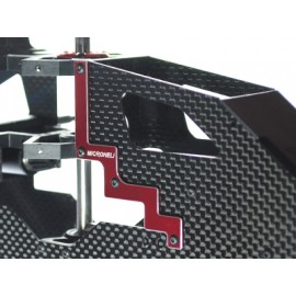 Aluminum Reinforcement Plate Frame L/R set (RED) - GAUI X3 Aluminum Reinforcement Plate Frame L/R set (RED) - GAUI X3