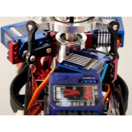 Aluminum Servo Support (RED) - GOBLIN 380 Aluminum Servo Support (RED) - GOBLIN 380