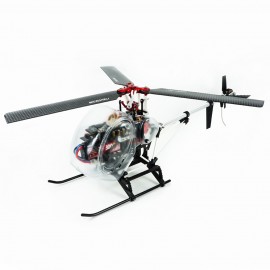 Transparent PVC Hughes 300 Scale w/ Landing Gear - GOOSKY S1 Transparent PVC Hughes 300 Scale w/ Landing Gear - GOOSKY S1