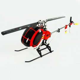 Airbrush Fiberglass Hughes 300 Scale w/ Landing Gear (RD) - GOOSKY S1 Airbrush Fiberglass Hughes 300 Scale w/ Landing Gear (RD) - GOOSKY S1