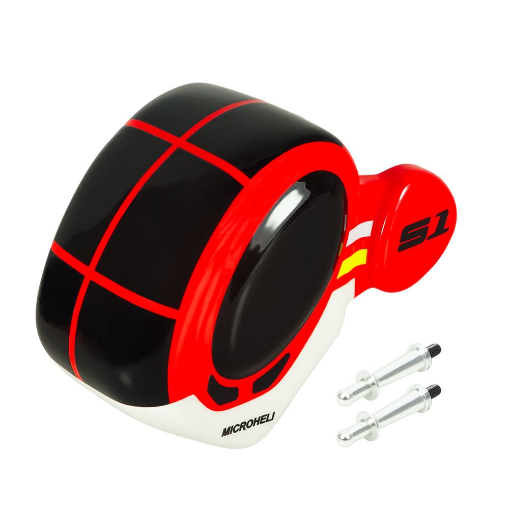 Airbrush Fiberglass Hughes 300 Canopy (RD)(For MH-GSS1-SH31 / SH32)