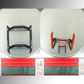 Low Profile Carbon Fiber Landing Gear "G" Style (GOLD) - GOOSKY S1 Low Profile Carbon Fiber Landing Gear "G" Style (GOLD) - GOOSKY S1