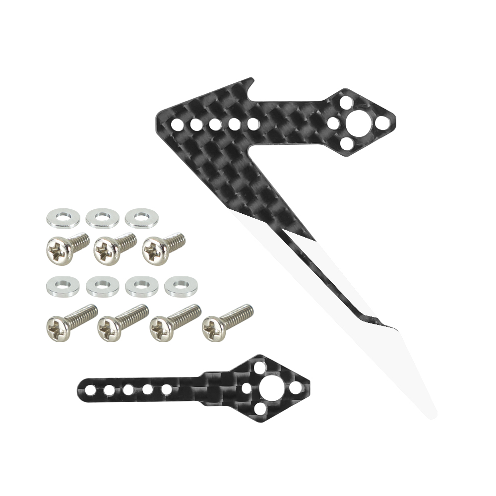 Adjustable Tail Motor Mount w/ Fin Set (WT) - GOOSKY S1 Adjustable Tail Motor Mount w/ Fin Set (WT) - GOOSKY S1