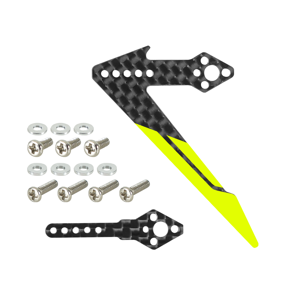Adjustable Tail Motor Mount w/ Fin Set (YL) - GOOSKY S1 Adjustable Tail Motor Mount w/ Fin Set (YL) - GOOSKY S1