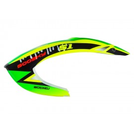 Airbrush Fiberglass Green Mask Canopy - GOOSKY S1