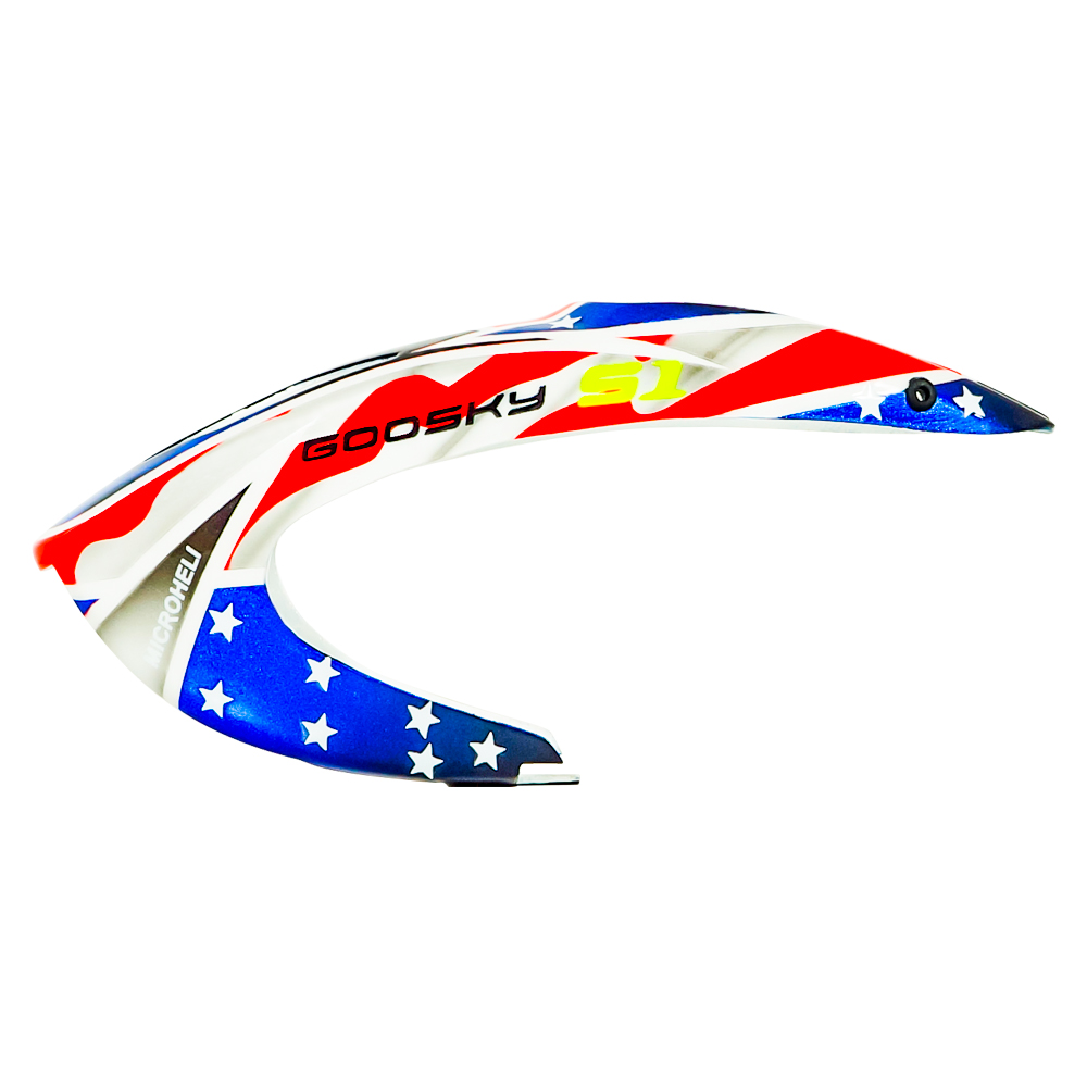 Airbrush Fiberglass USA Flag Canopy - GOOSKY S1 Airbrush Fiberglass USA Flag Canopy - GOOSKY S1