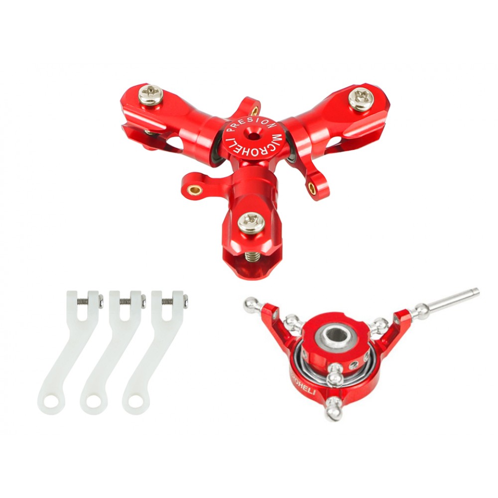 CNC Aluminum Triple Blade Conversion Set (RED)(For MH-GSS1101T Series) CNC Aluminum Triple Blade Conversion Set (RED)(For MH-GSS1101T Series)