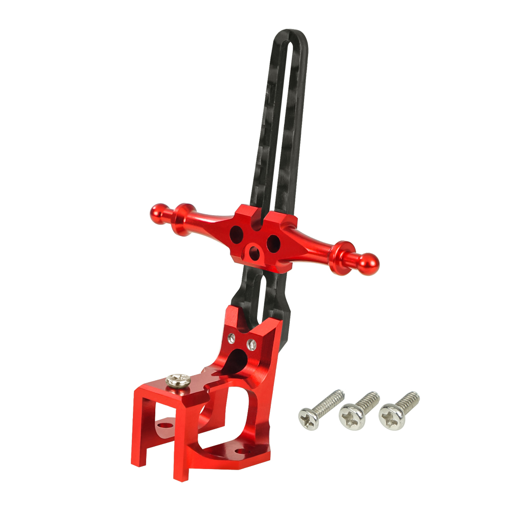 Anti-Rotation Guide w/ Canopy Mount and Tail Boom Mount (RED) - GOOSKY S1 Anti-Rotation Guide w/ Canopy Mount and Tail Boom Mount (RED) - GOOSKY S1