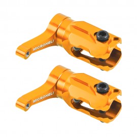Precision CNC Aluminum Main Blade Grip (GOLD) - GOOSKY S1