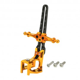 Anti-Rotation Guide w/ Canopy Mount and Tail Boom Mount (GOLD) - GOOSKY S1 Anti-Rotation Guide w/ Canopy Mount and Tail Boom Mount (GOLD) - GOOSKY S1